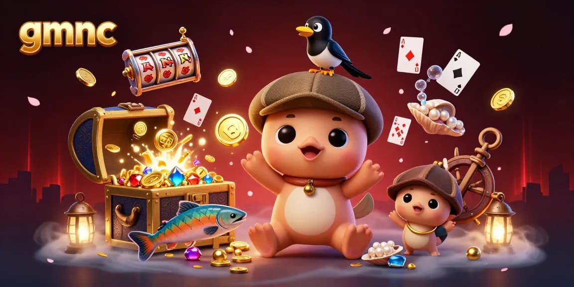 gmnc provides expert analysis on online gambling risks with playful Nessie and treasure.