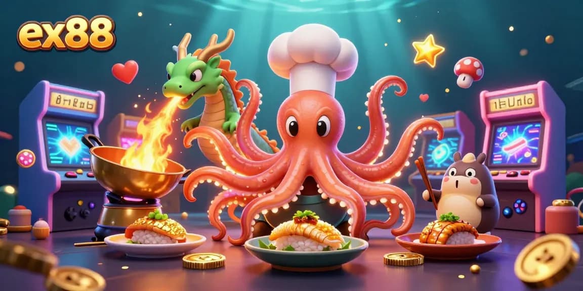 Experience thrilling gaming adventures with ex88 featuring iconic characters in an engaging casino scene.
