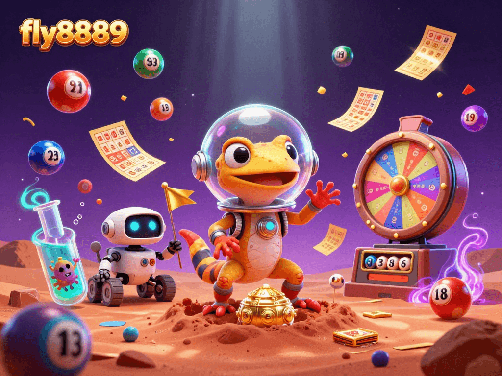 Engage with the thrilling adventures at fly8889, where a Martian gecko uncovers a buried casino on Mars.