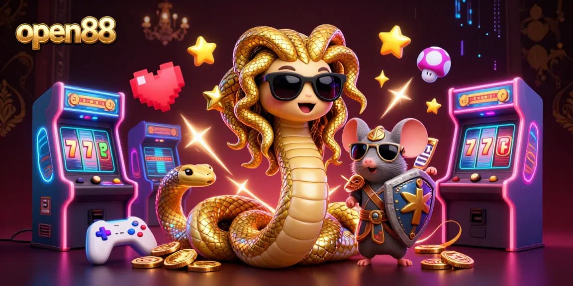 Experience thrilling gameplay at open88 with fun 3D casino elements and engaging characters.
