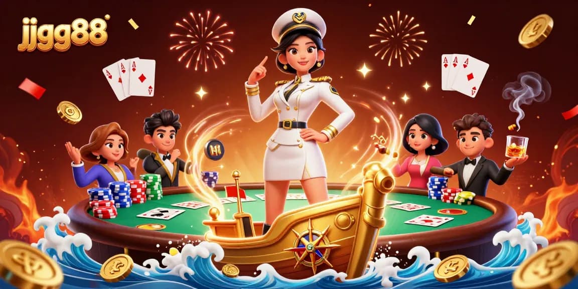 Experience thrilling gameplay at jjgg88 with vibrant poker action and stunning casino elements.