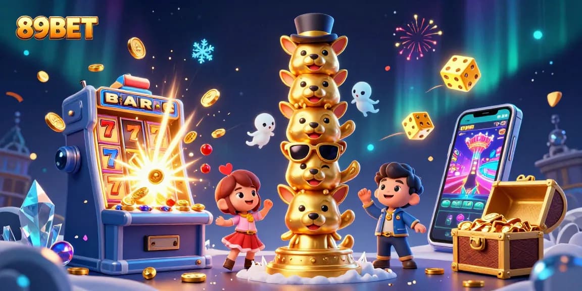 Spin to win with colorful casino fun and golden jackpots at 89BET gaming!