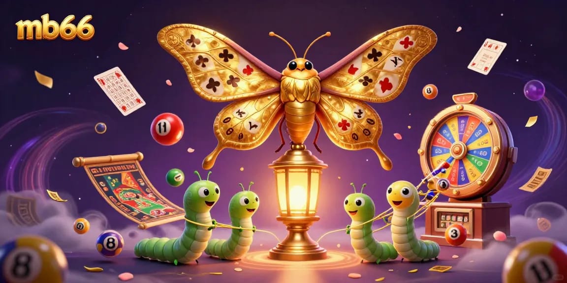 Engage with the thrilling mb66 online casino experience, featuring vibrant casino elements and enchanting characters.