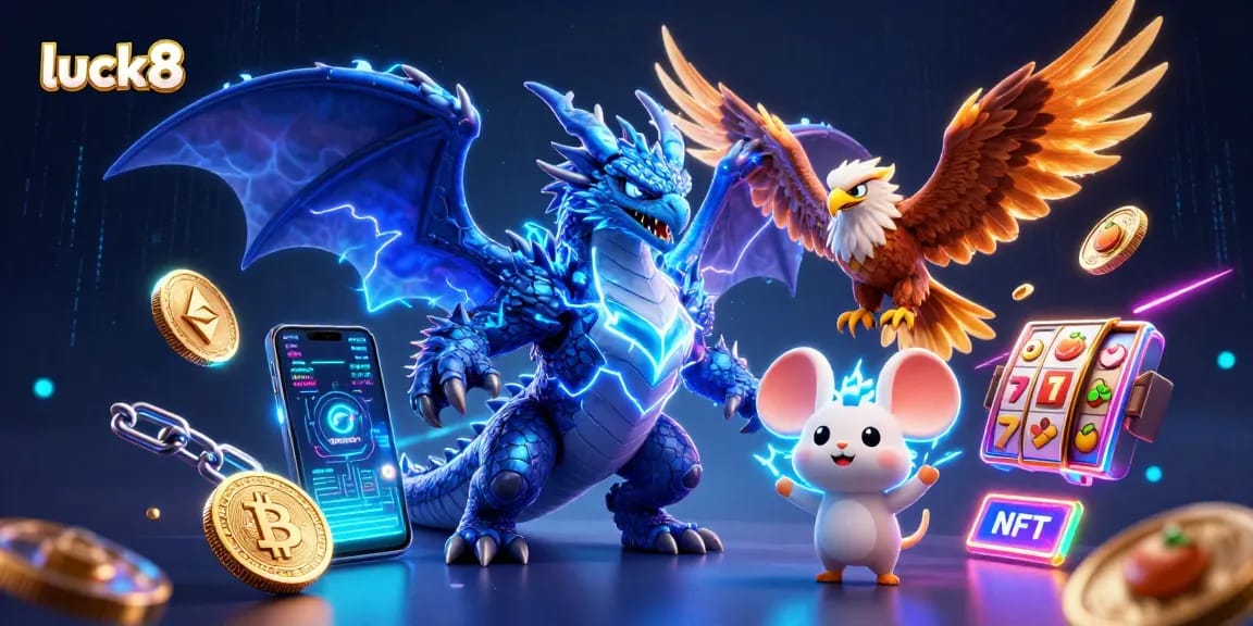 Engage in thrilling gameplay at luck8, where the electrifying thunder dragon, wind hawk, and thunder mouse enhance the dynamic casino experience.
