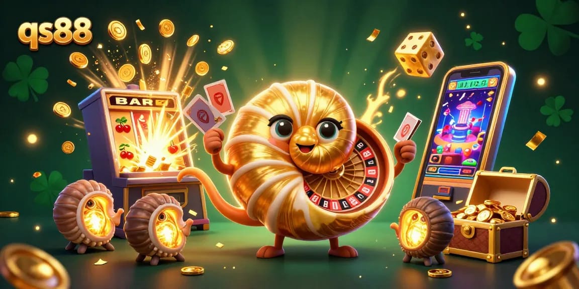 Spin the roulette wheel and explore qs88's vibrant gaming world with thrilling jackpot wins.