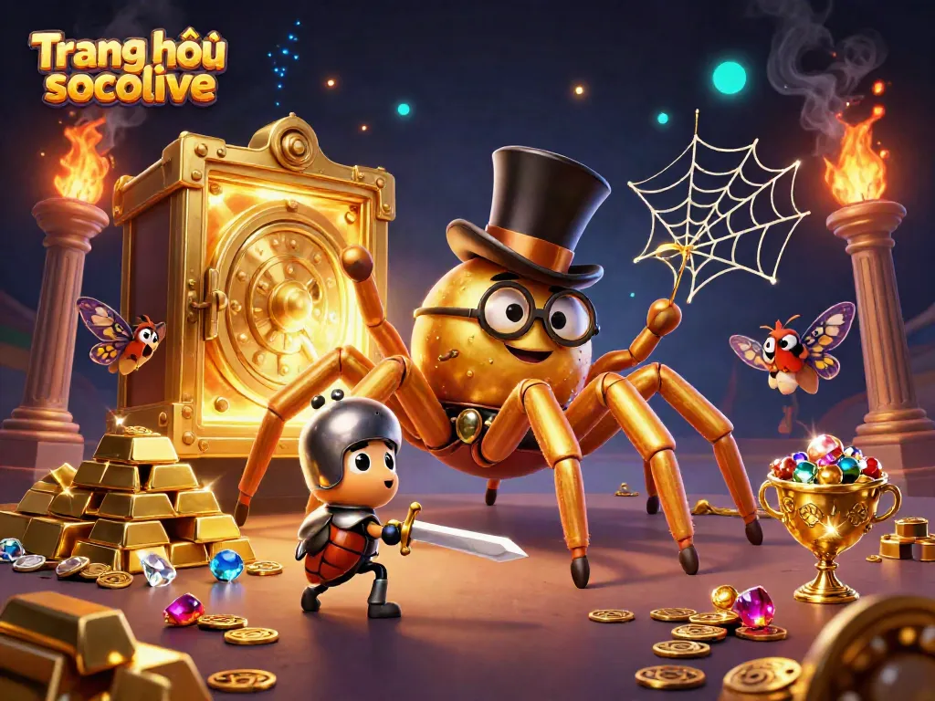 Experience the magic of Trang chủ socolive with a vibrant, golden-themed gambling adventure.