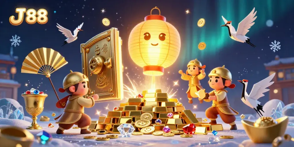 Engage with the thrilling gaming scene at J 88, featuring golden treasures and lucky spirits.
