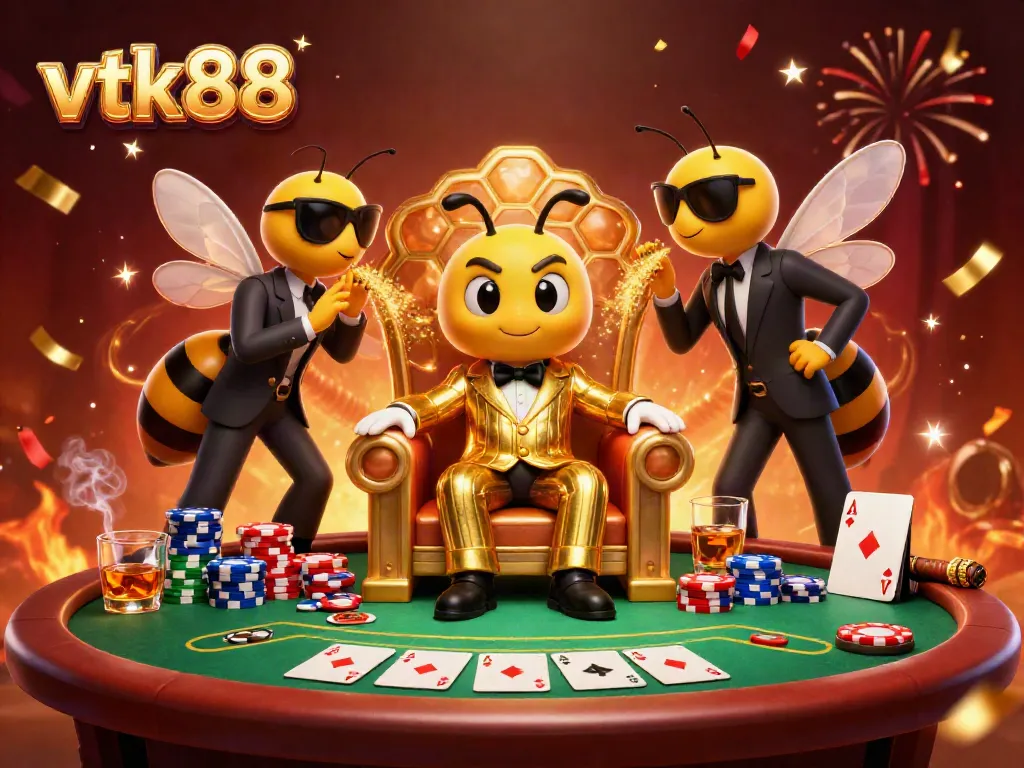 Experience winning moments at vtk88 with thrilling poker scenes featuring dynamic characters.