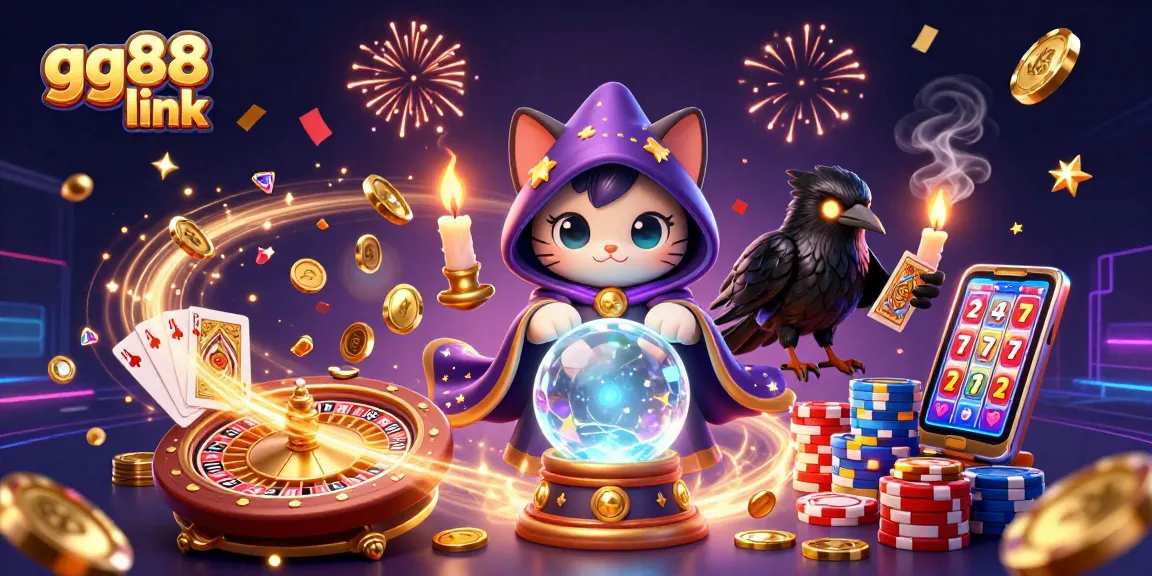 Spin with gg88 link for thrilling casino adventures and magical wins!