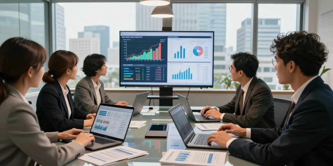 Discussion de stratégies financières par des professionnels CIBC business dans un bureau moderne.